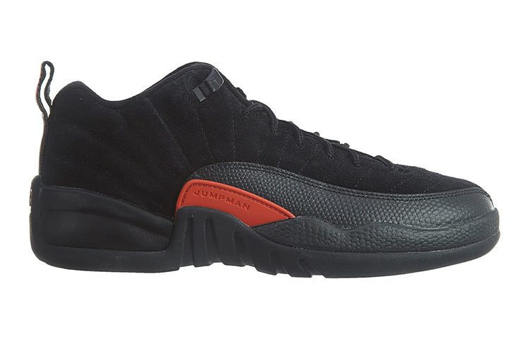 (GS) Air Jordan 12 Retro Low 'Black Max Orange' 308305-003