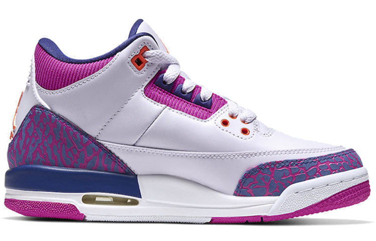 (GS) Air Jordan 3 Retro 'Barely Grape' 441140-500