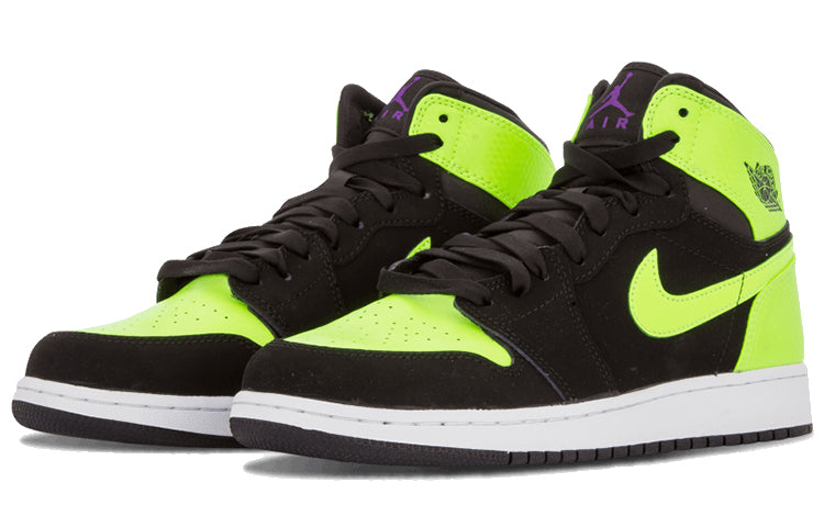 (GS) Air Jordan 1 Retro High 'Ghost Green' 332148-003