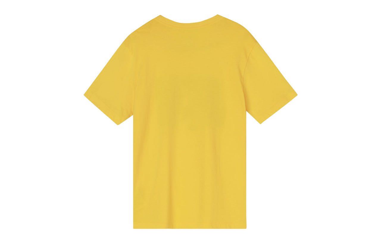 Men's Air Jordan Design Short Sleeve Yellow T-Shirt CJ6307-728