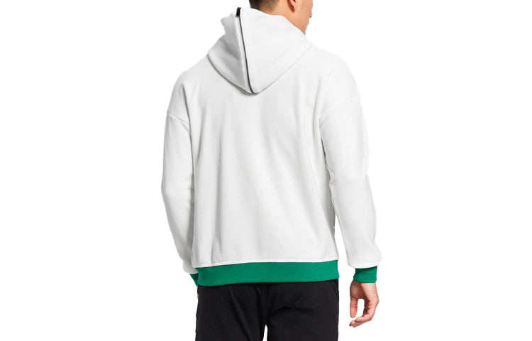 Air Jordan Colorblock Athleisure Casual Sports Jacket White AO0423-108