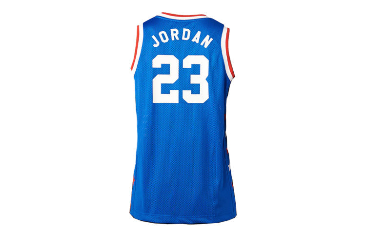 Air Jordan Team USA Independence Day Basketball Jersey/Vest Blue AV5988-480