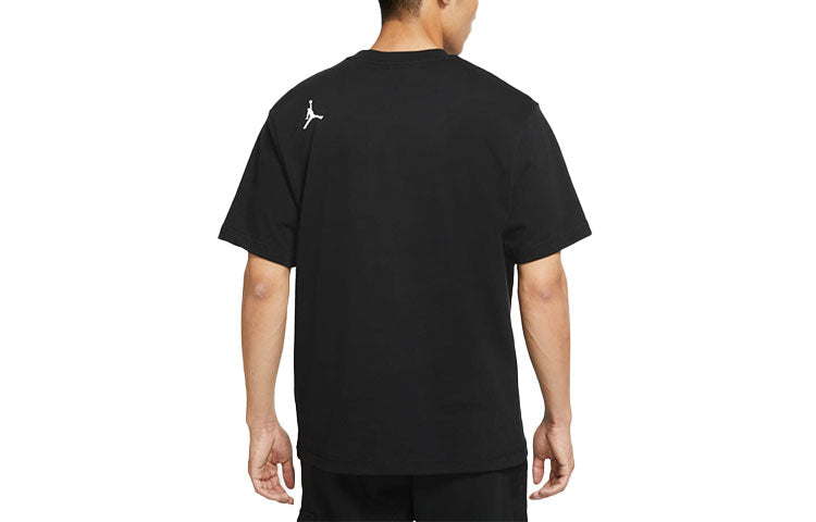 Air Jordan 23 Engineered Athleisure Casual Sports Round Neck Short Sleeve T-Shirt 'Black DM3216-010