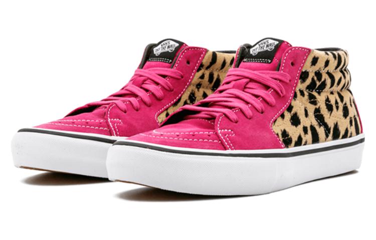 Vans Supreme x Sk8-Mid Pro 'Cheetah Velvet' VN0A347UOPL