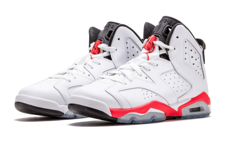 (GS) Air Jordan 6 Retro 'White Infrared' 2014 384665-123