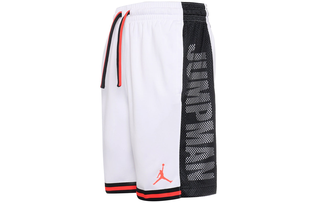 Air Jordan Jumpman Basketball shorts 'White Red side logo' CD4907-100