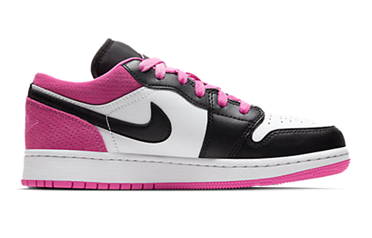 (GS) Air Jordan 1 Low SE 'Black Active Fuchsia' CT1564-005