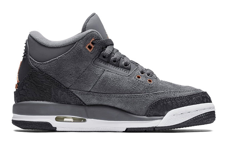 (GS) Air Jordan 3 Retro 'Anthracite' 441140-035