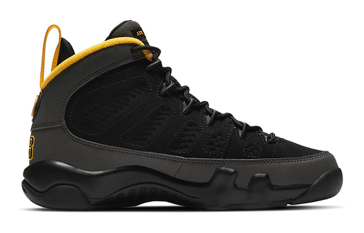 (GS) Air Jordan 9 Retro 'Dark Charcoal University Gold' 302359-070