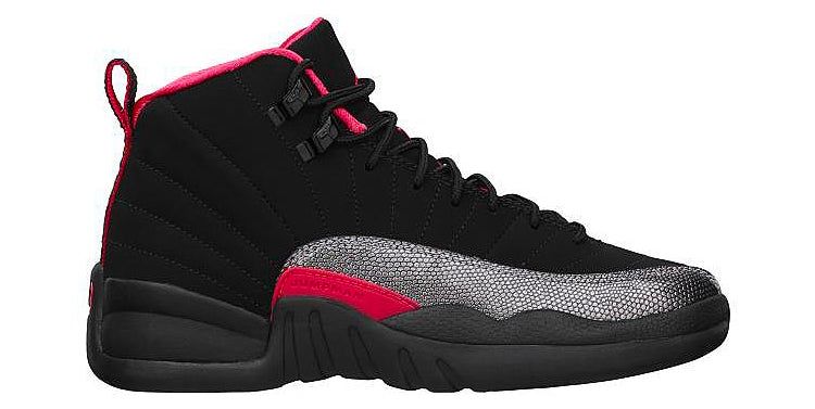 (GS) Air Jordan 12 Retro 'Black Siren Red' 510815-008