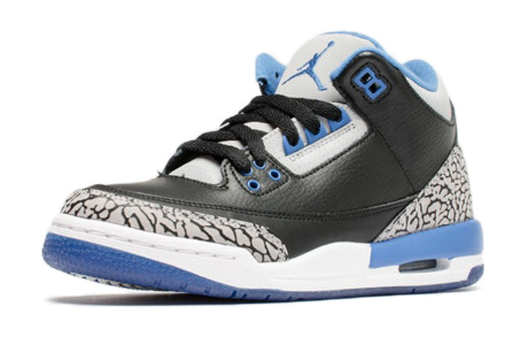 (GS) Air Jordan 3 Retro 'Sport Blue' 398614-007