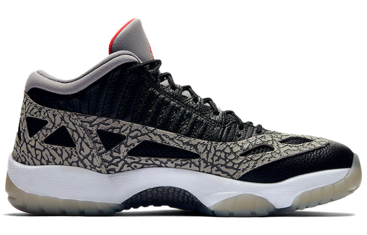 Air Jordan 11 Retro Low IE 'Black Cement' 919712-006