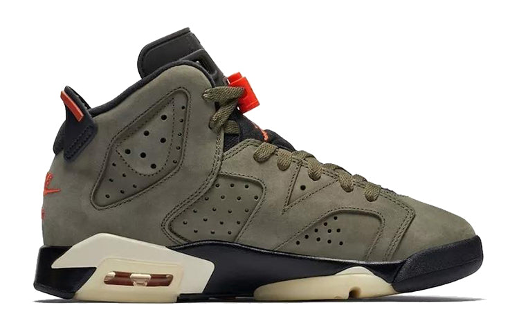 (GS) Air Jordan 6 Retro x Travis Scott 'Olive' CN1085-200