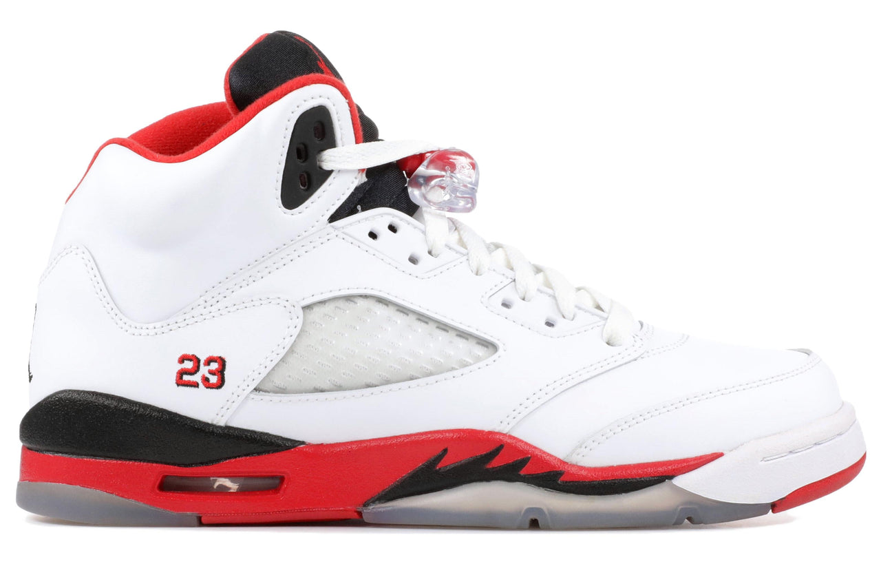 (GS) Air Jordan 5 Retro 'Fire Red Black Tongue' 2013 440888-120