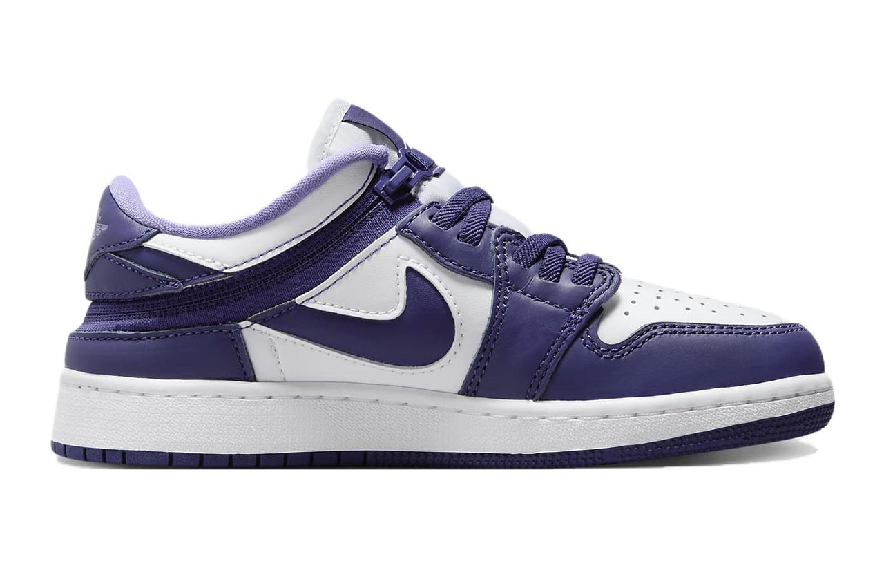 (GS) Air Jordan 1 Low 'White Purple' DN4639-515