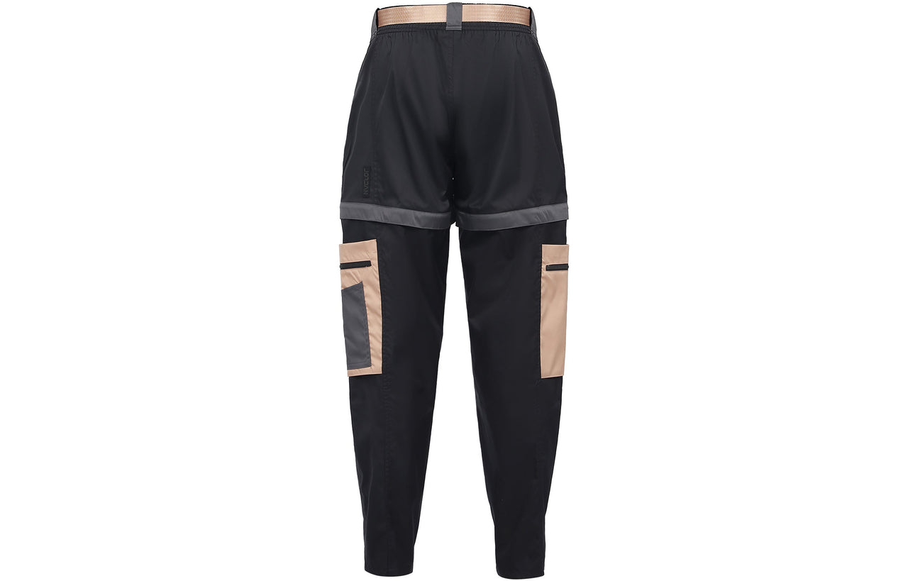 (WMNS) Air Jordan Casual Sports Detachable Pants Contrasting Colors Multiple Pockets Long Pants/Trousers Black DD7098-010