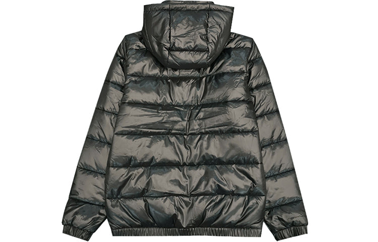 Air Jordan Athleisure Casual Sports warm hooded padded Jacket Black CQ4698-010