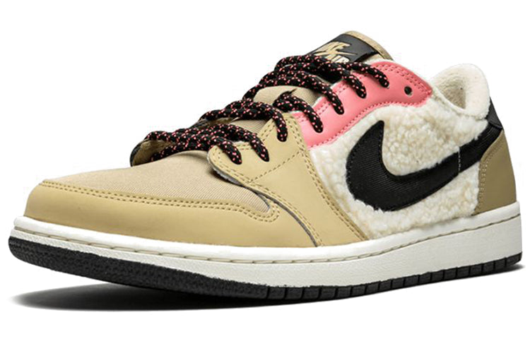 (WMNS) Air Jordan 1 Retro Low Fleece 'Parachute Beige' AQ0828-200