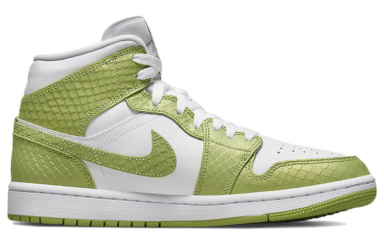 (WMNS) Air Jordan 1 Mid SE 'Green Python' DV2959-113