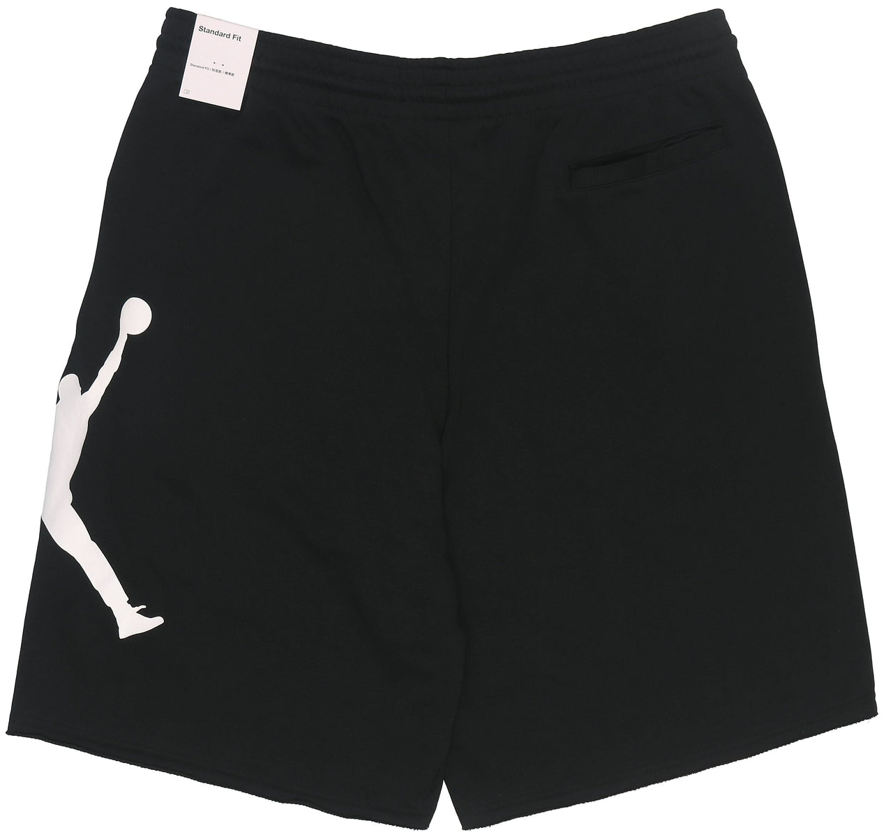 Air Jordan Jumpman Logo Printing Knit Loose Shorts Black DD2324-010