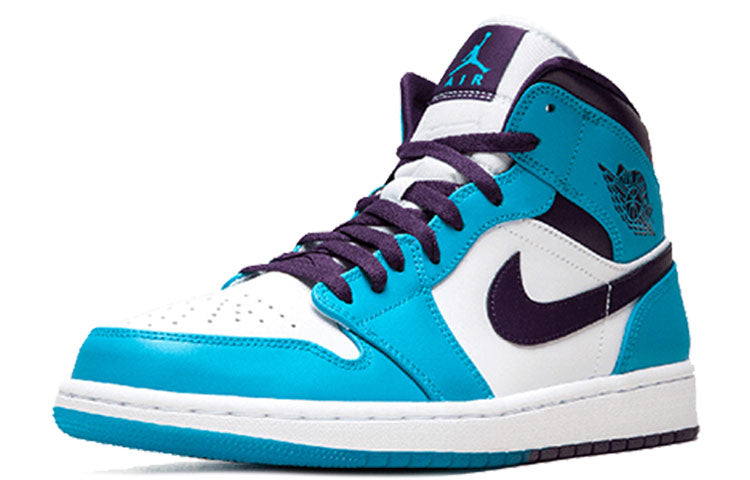 Air Jordan 1 Mid 'Hornets' 554724-415