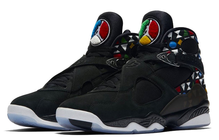 Air Jordan 8 Retro 'Quai 54 Black' CJ9218-001