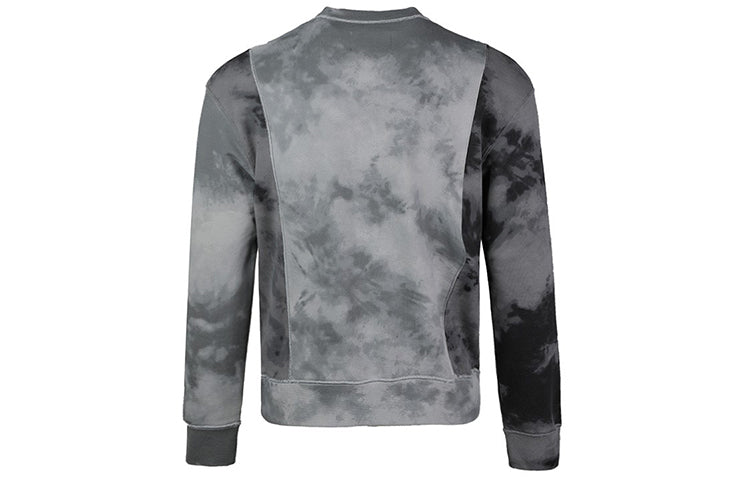 Air Jordan Sport DNA Embroidered Camouflage Sweatshirt For Men Grey/Purple CD5733-084