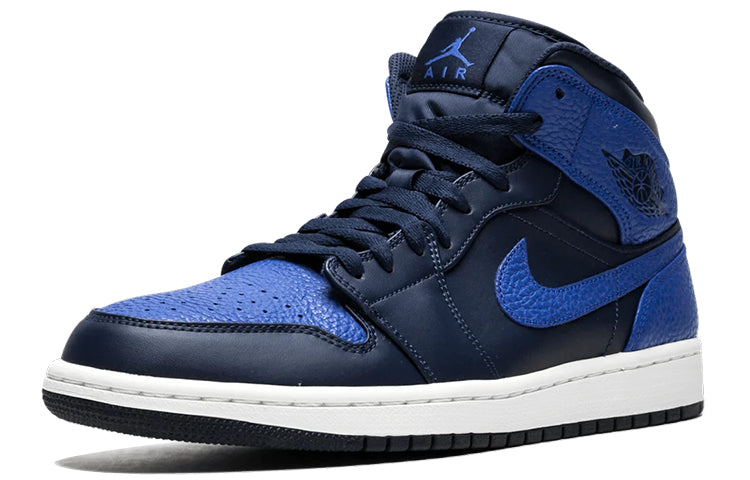 Air Jordan 1 Retro Mid 'Obsidian Royal' 554724-412