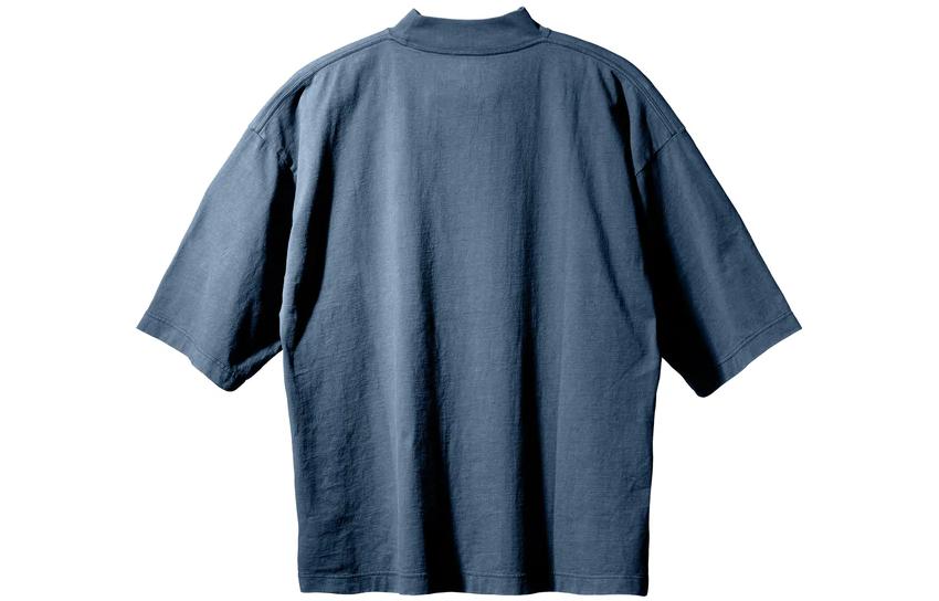 YEEZY Gap SS22 Logo 3/4 Sleeve Tee 'Dark Blue' YEEZY-SS22-071