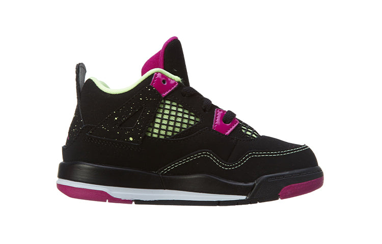 (TD) Air Jordan 4 Retro LS 'Fuchsia Lime' 705345-027