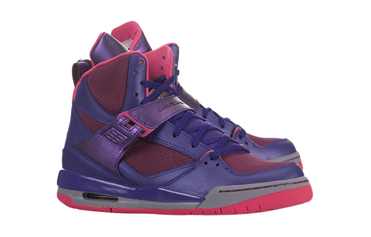 (GS) Air Jordan Flight 45 High 'Electric Purple' 524864-509