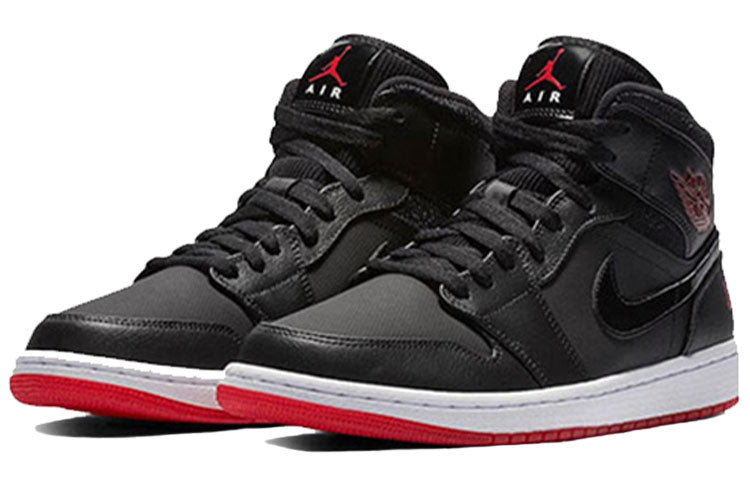 Air Jordan 1 Retro Mid 'Bred' BQ6578-001