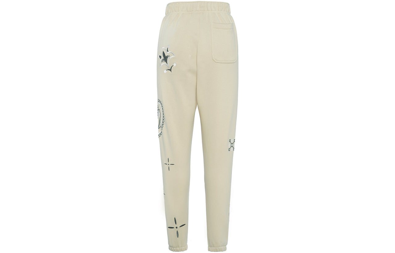 Men's Air Jordan 'why Not' Alphabet Printing Casual Sports Pants/Trousers/Joggers Light Yellow DO2502-234