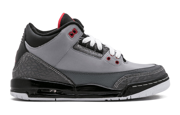 (GS) Air Jordan 3 Retro 'Stealth' 398614-003