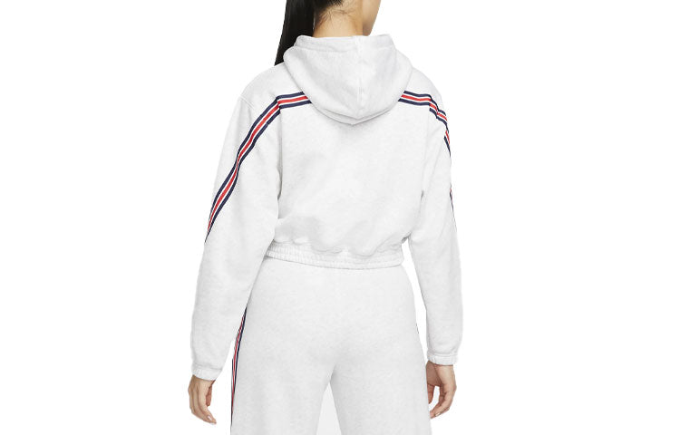 (WMNS) Air Jordan x Paris Saint-Germain Crossover Sports Knit Hoodie 'White' DM4978-051