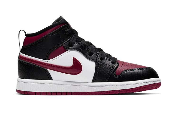 (PS) Air Jordan 1 Mid 'Bred Toe' 640734-066