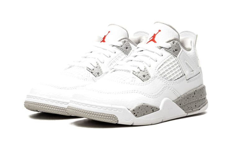 (PS) Air Jordan 4 Retro 'White Oreo' BQ7669-100