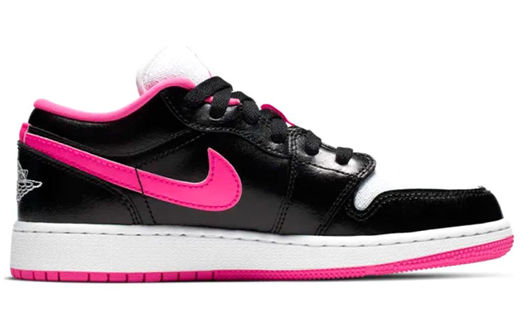 (GS) Air Jordan 1 Low 'Black Hyper Pink' 554723-061