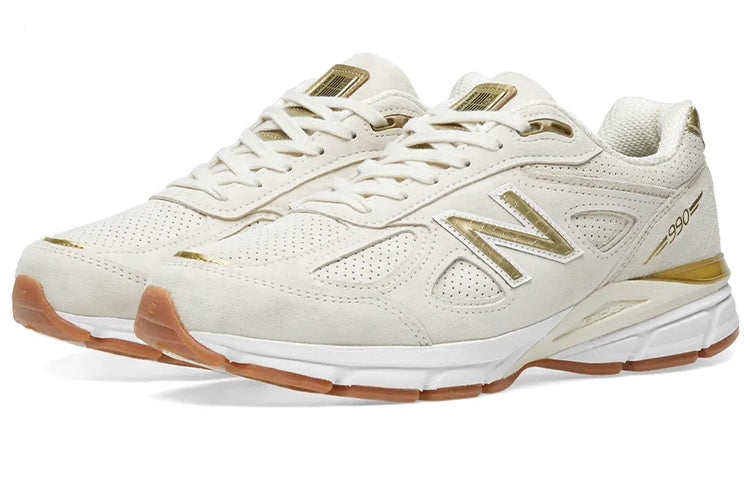 New Balance 990v4 Made In USA 'Off White Gold' M990AG4