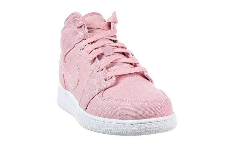 (GS) Air Jordan 1 Retro Mid 'Pink' 554725-620