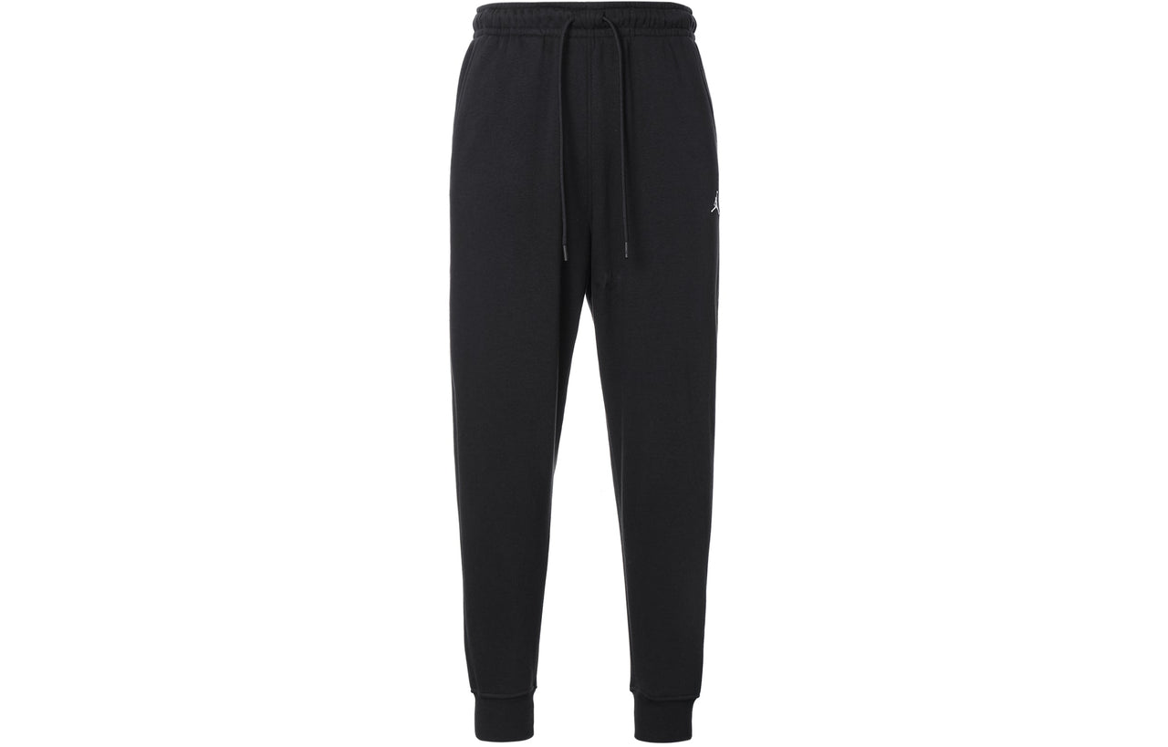 Air Jordan Elastic Waistband Sports Pants Men's Black DQ7341-010