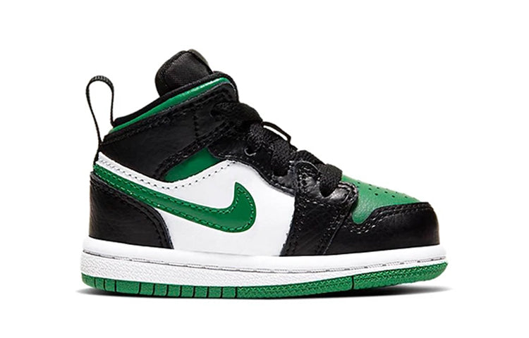 (TD) Air Jordan 1 Mid 'Black Pine Green' 640735-067