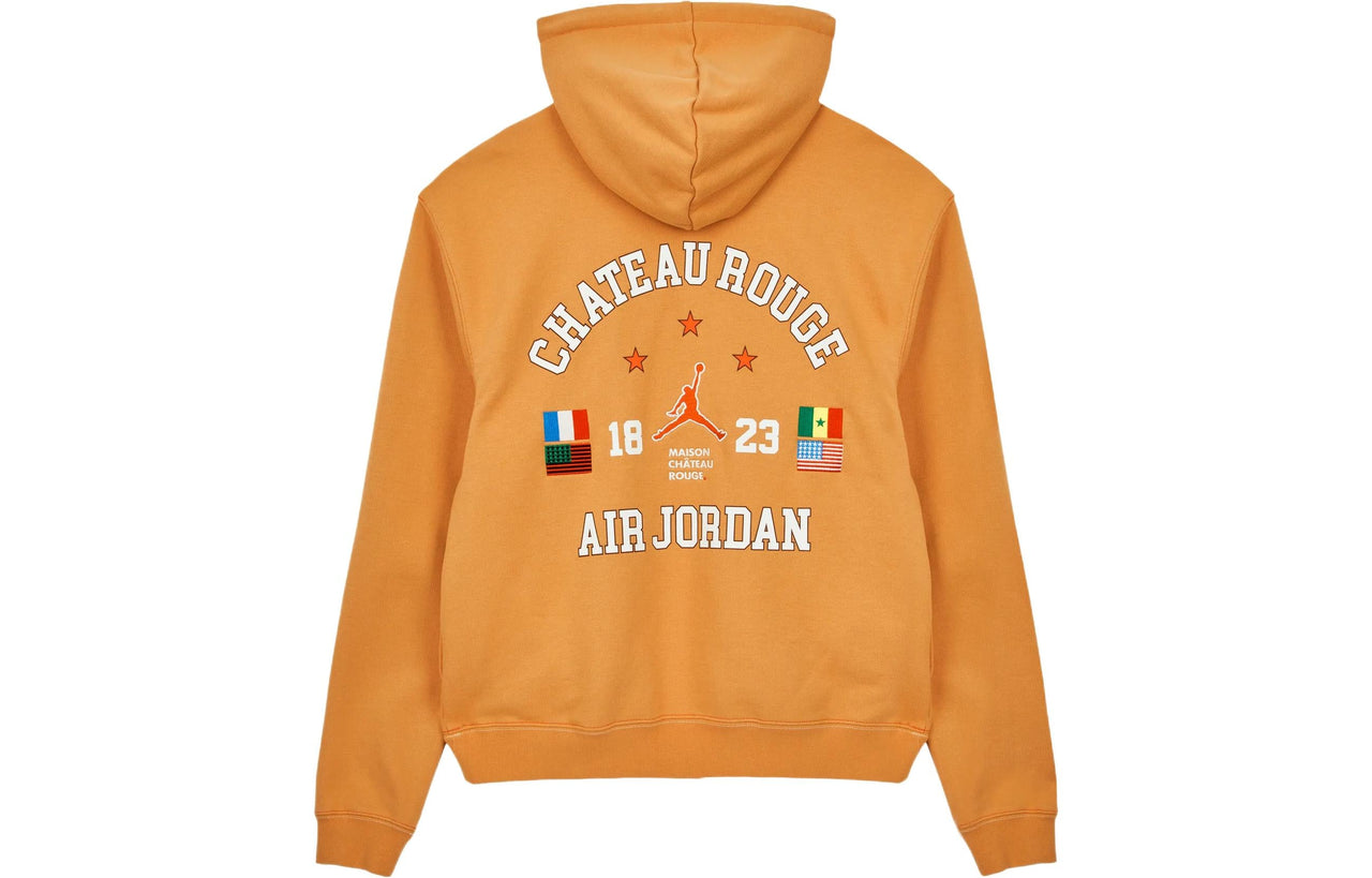 Air Jordan x Maison Chateau Rouge Crossover Hoodie 'Orange' DJ9773-839