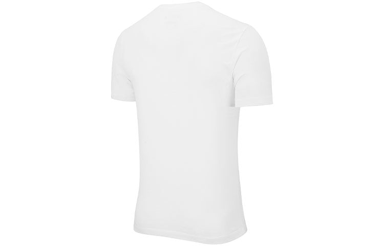 Air Jordan Round Neck Pullover Printing Short Sleeve White DA9785-100