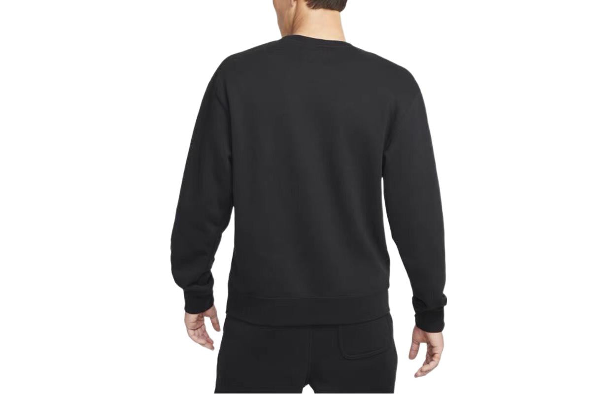 Air Jordan Embroidered Pullover Hoodie Men's Black DN7957-010