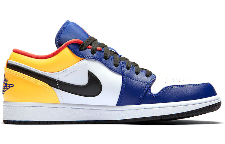 Air Jordan 1 Low 'White Deep Royal Blue' 553558-123