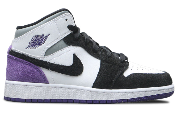 (GS) Air Jordan 1 Mid SE 'Varsity Purple' BQ6931-105