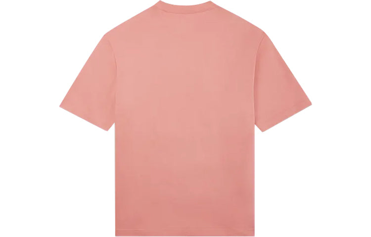 Men's Air Jordan Solid Color Alphabet Logo Printing Round Neck Short Sleeve Pink T-Shirt DO6100-604