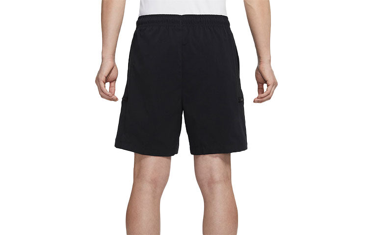 Men's Air Jordan 23 Solid Color Casual Sports Shorts Black DQ8086-010