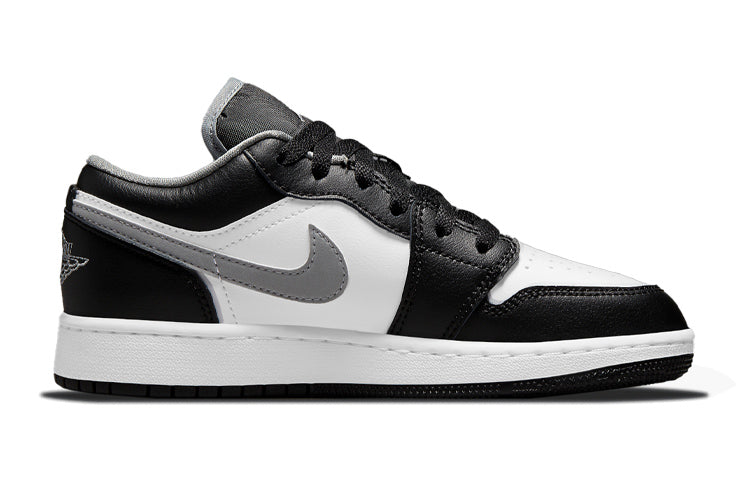 (GS) Air Jordan 1 Low 'Black Medium Grey' 553560-040